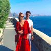 Marina Ruy Barbosa e Xande Negrão em viagem à Grécia
