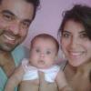 Priscila Pires espera o segundo filho com o marido Bruno Andrade. O casal, que já tem Gabriel, de nove meses, vai ter mais um menino