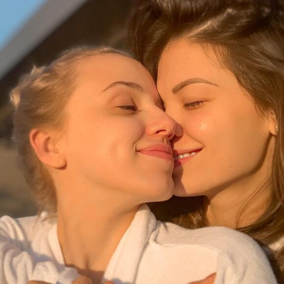 Vitória Strada e Marcella Rica estão juntas desde 2019