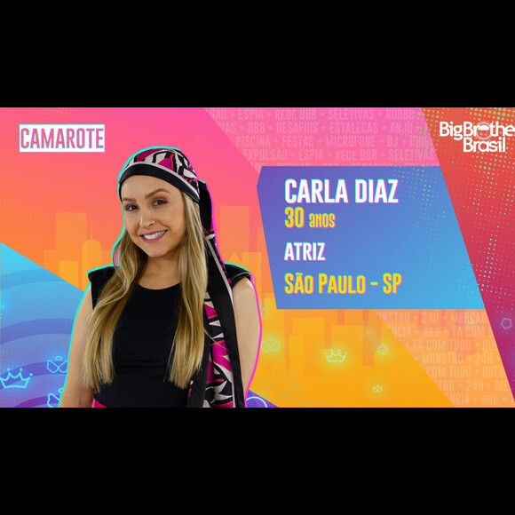 Carla Diaz está no 'BBB21'