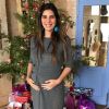 Andréia Sadi surpreendeu-se ao descobrir a gravidez