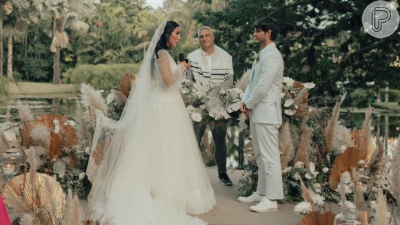 O casamento de Jade Seba e Bruno Guedes aconteceu neste sábado, 23 de janeiro de 2021