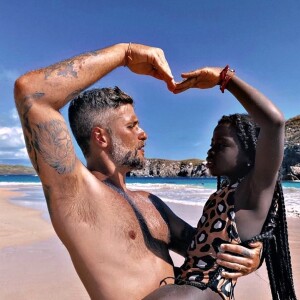 Bruno Gagliasso destacou sua sintonia com a filha mais velha, Títi, em foto
