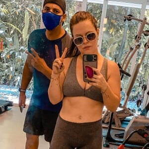 Mariana Bridi está empenhada em sua jornada fitness