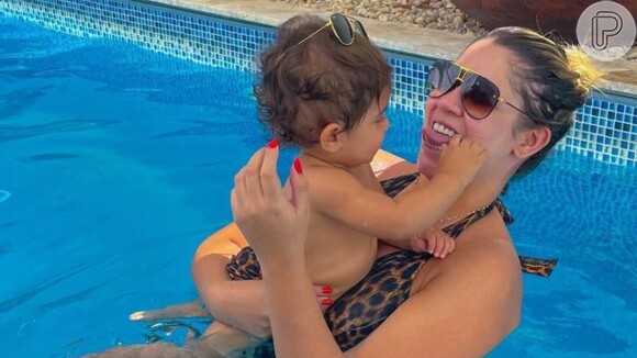 Marília Mendonça dá detalhes de crescimento do filho, Léo