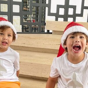 Andressa Suita e Gusttavo Lima são pai de Gabriel, de três anos, e Samuel, de dois