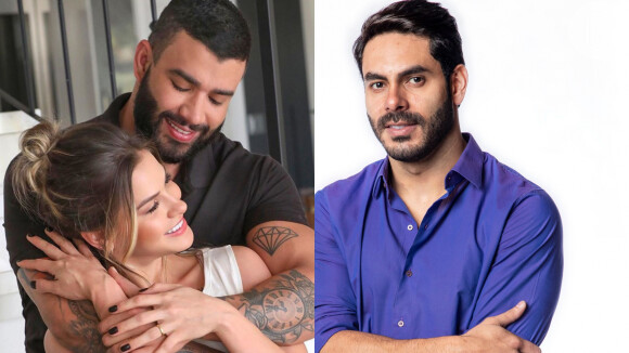 Gusttavo Lima e Andressa Suita viraram assunto no 'Big Brother Brasil 21'