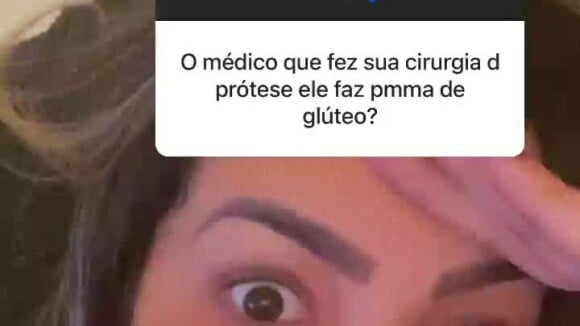Suzanna Freitas alerta sobre cirurgia plástica nos glúteos