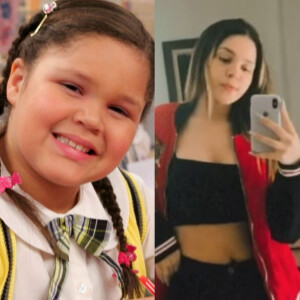 Filha de Simony, Aysha compartilhou com seus seguidores um antes e depois