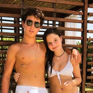 Sophia Valverde e Igor Jansen são apontados como casal e passaram réveillon juntos