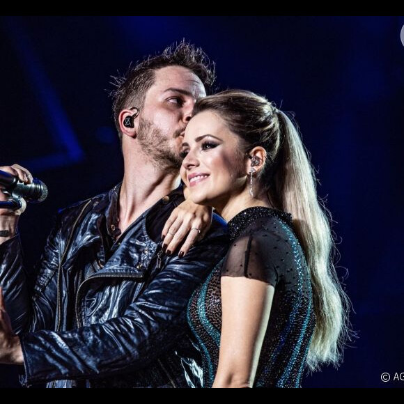 Junior Lima e a irmã, Sandy, fizeram turnê para comemorarem os 30 anos de carreira