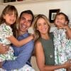 Cesar Tralli é casado com Ticiane Pinheiro, pai de Manuella e padrasto de Rafaella: 'Me alegra a alma para semana inteira'