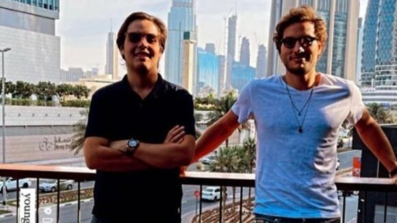 Filho de Faustão, João Guilherme aparece 50 kg mais magro em foto de férias em Dubai