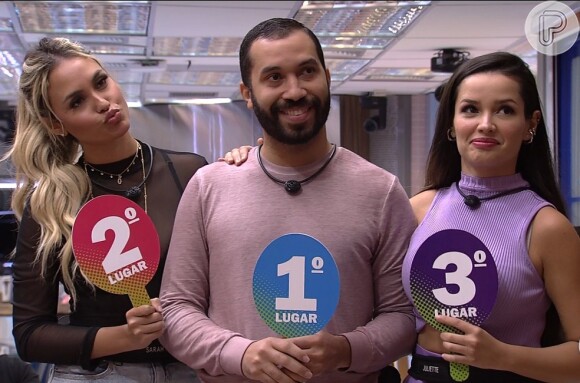 Juliette formou o G3 com Sarah e Gilberto