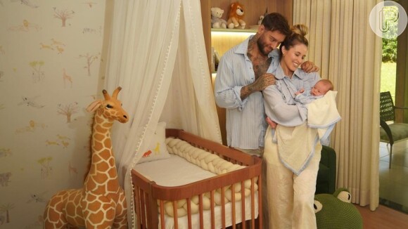 Lucas Lucco e Lorena Carvalho mostram quarto do primeiro filho, Luca. Fotos!