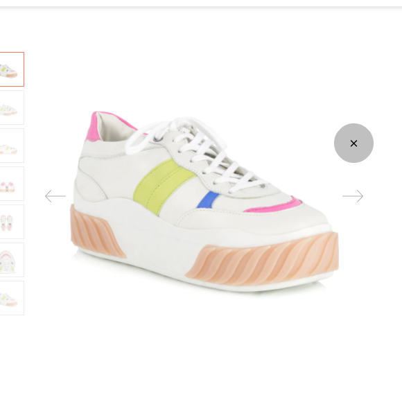 Tênis usado por Juliette, lançamento da marca Luiza Barcelos, esgota em minutos