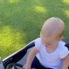 Ana Paula Siebert faz vídeo da filha de 1 ano 'dirigindo' carro elétrico. Assista!