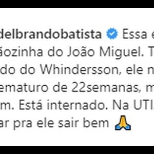 Pai de Whindersson Nunes