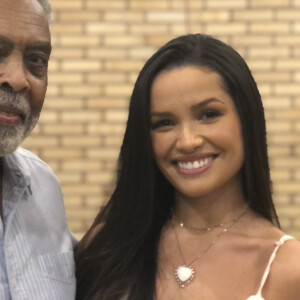 Juliette já participou de live com Gilberto Gil