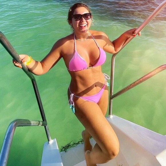 Natália Toscano está empenhada em cuidar do corpo