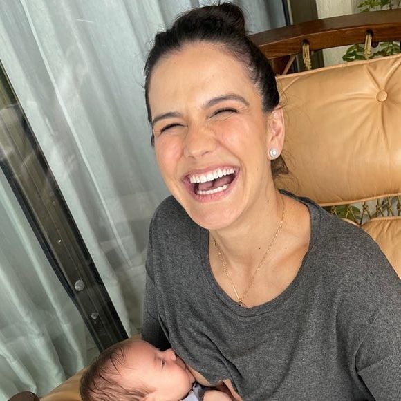 O pequeno Rayan fez seis meses na última quinta (8)