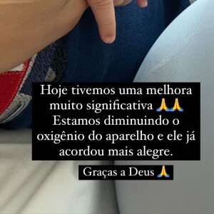 Kyra Gracie atualiza seguidores sobre estado de saúde de Rayan