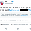 Luísa Sonza discute com seguidor após receber críticas sobre o próprio bumbum