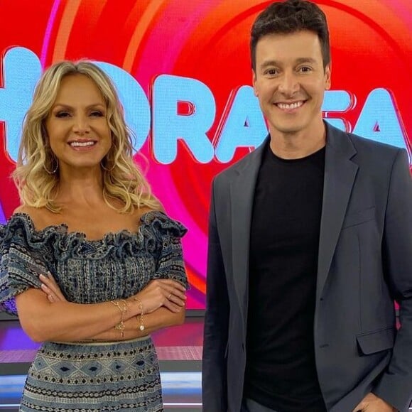 Rodrigo Faro testou positivo para Covid-19 após gravar ação publicitária no SBT com Eliana