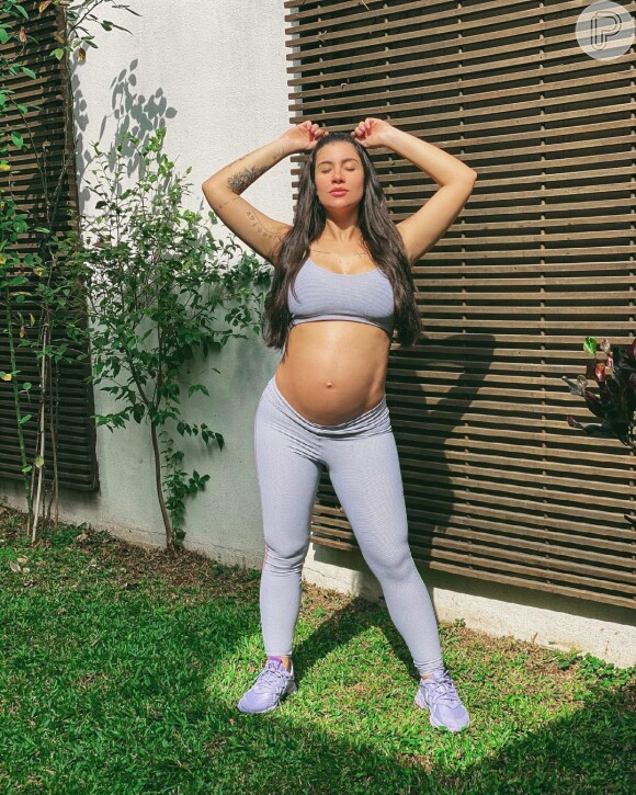 Bianca Andrade teve o bebê de modo natural após 20h de trabalho de parto: 'Mágico'