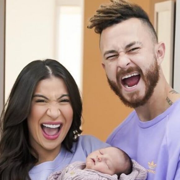 Bianca Andrade nota traços de Fred no filho recém-nascido e famosos elogiam: 'Gostosura'