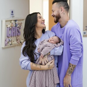 Fotos novas de Cris, filho de Bianca Andrade e Fred, encantaram famosos