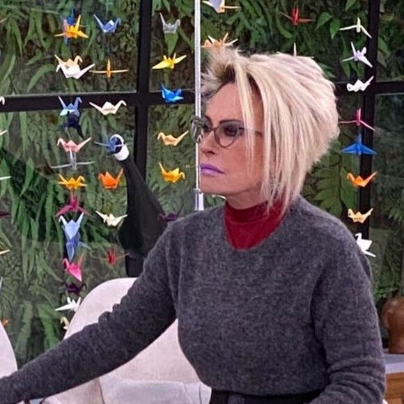 Ana Maria Braga ficou afastada da TV por duas semanas enquanto se tratava de Covid