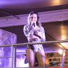 Claudia Leitte faz show em micareta de Florianópolis, em Santa Catarina, em 21 de novembro de 2014