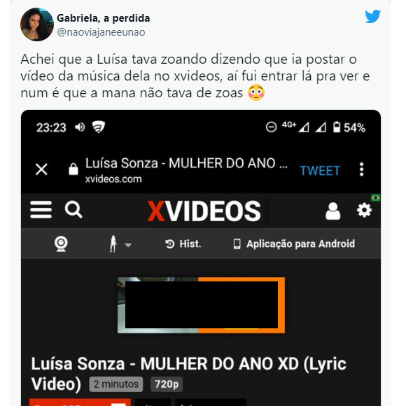 Seguidores de Luísa Sonza percebem que cantora de fato postou música em site de sexo