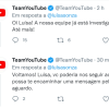 A conta oficial do YouTube respondeu à reclamação de Luísa Sonza