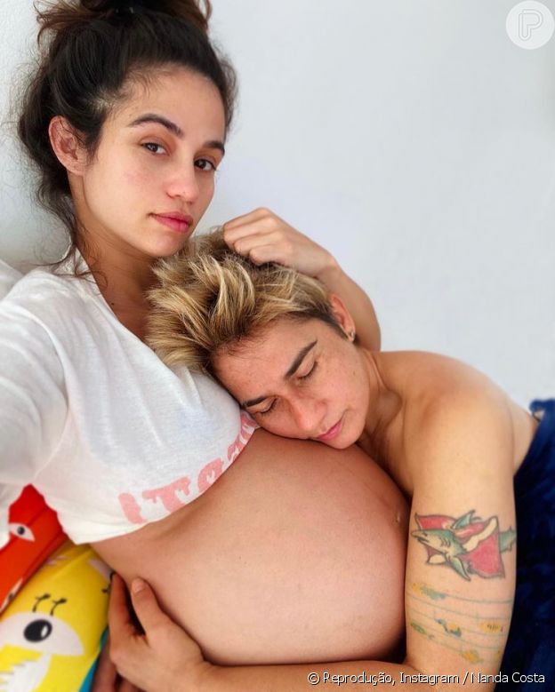 Nanda Costa e Lan Lanh abraçadas: 'Paz'
