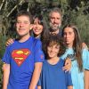 Marcos Mion é casado com Suzana Gullo há 16 anos e o casal tem três filhos: Romeo, Donatella e Stefano