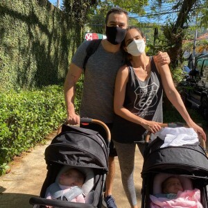 Marcella Fogaça detalhou como ficou a vida a dois com Joaquim Lopes depois do nascimento das gêmeas