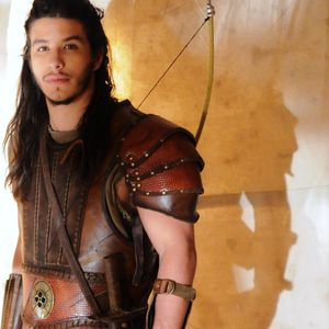 Ricky Tavares em 'A Terra Prometida' (2016) foi o arqueiro Zaqueu
