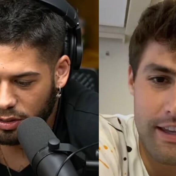 Zé Felipe e Rezende, ex de Virgínia Fonseca, trocam farpas na web após gravação de podcast