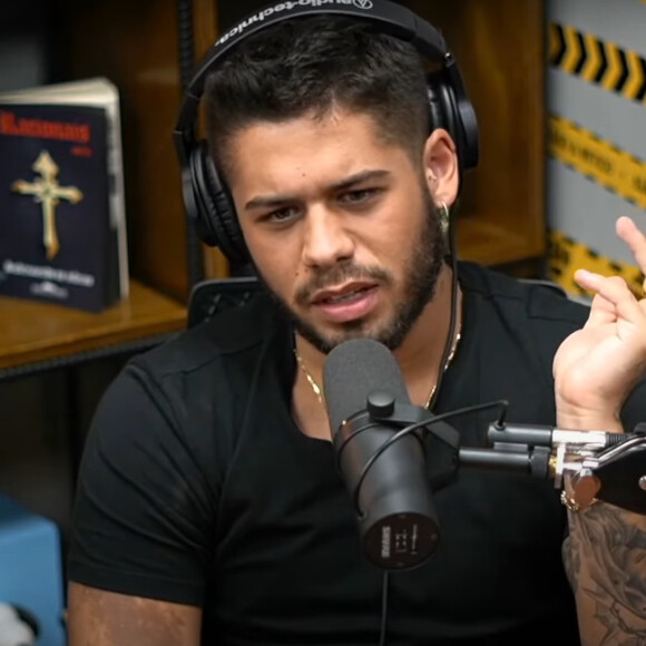 Zé Felipe respondeu que o furacão podia levar uns três embora