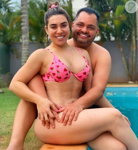Naiara Azevedo compartilhava várias fotos com o então marido, Rafael Cabral, na web