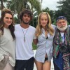 Marlon Teixeira também estava em Miami, onde fotografou com Brooke Shields
