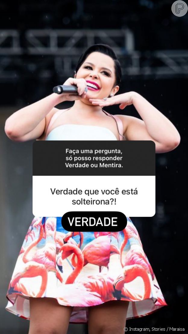 Maraísa afirma que está 'solteirona'