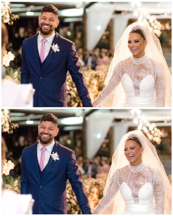 Fotos do casamento de Viviane Araújo e Guilherme Militão encantaram fãs