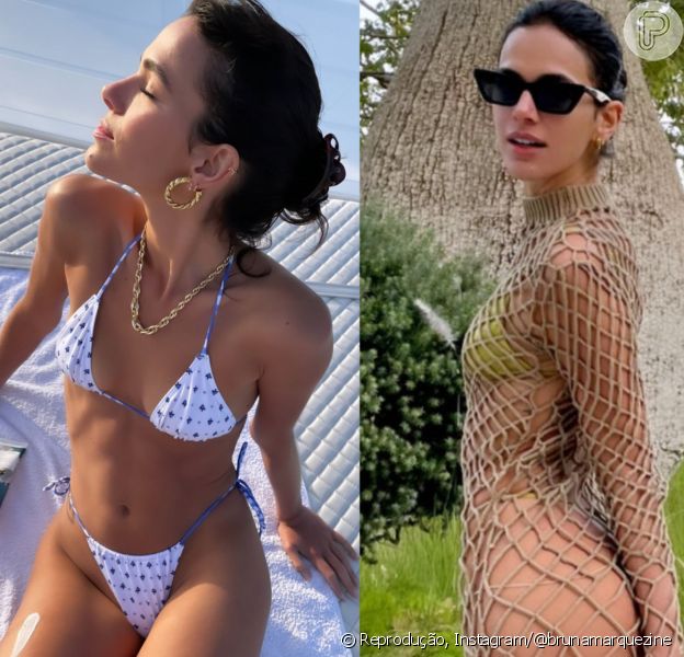 Bruna Marquezine aposta em moda praia sexy na Grécia. Veja fotos!