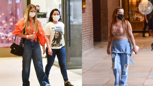 Jeans vezes três! Maiara, Maraisa e Marília Mendonça usam trend em looks com estilos diversos