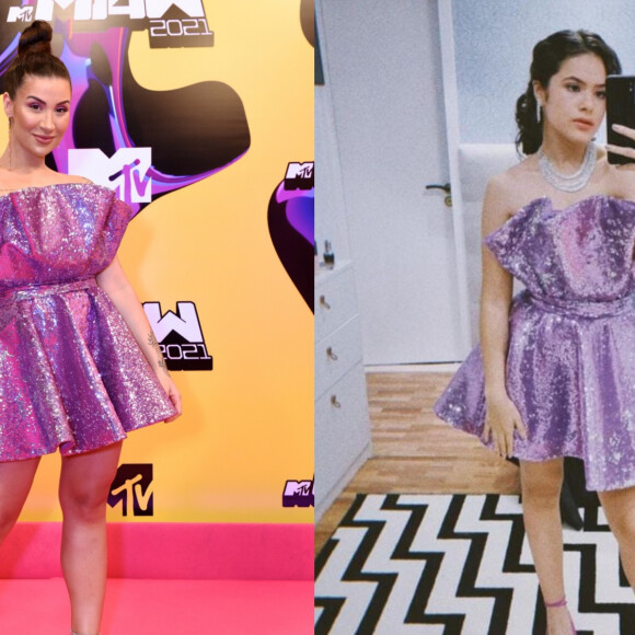 Bianca Andrade usa vestido já escolhido por Maisa e Galisteu para premiação