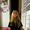 Eva, filha de Angélica e Luciano Huck, de 9 anos, segue os passos da mãe e gosta de meditar e praticar exercícios