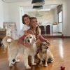 Após a separação, Luisa Mell se mudou com o filho e os cachorros